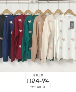 Swetry damskie,size uni,Paczka 10szt ,mix kolor