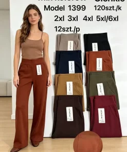 Spodnie Damskie,size 2xl/3xl-5xl/6xl,paczka 12szt, mix kolor