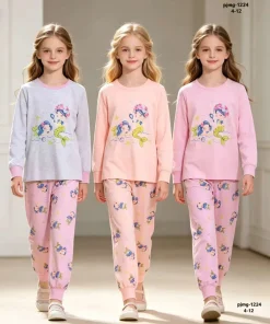 Piżamy DZIECIĘCA,Size 4-12lat,paczka 5szt, mix kolor