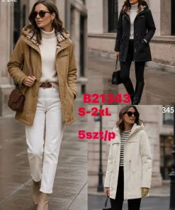 Kurtki damskie,size s-2xl,paczka 5szt ,1kolor