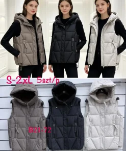 Kamizelki damskie ,size s-2xl, Paczka 5szt ,1kolor