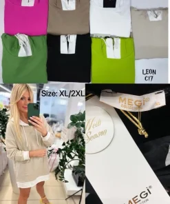 Tuniki damskie, size uni,paczka 6szt,mix kolor