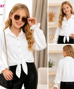 Koszule DZIECIĘCA,size 6-16lat,Paczka 6szt,1kolor
