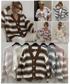Swetry damskie,Size uni,paczka 6szt, mix kolor