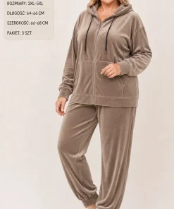 Komplety Damskie ,size 3-5xl,paczka 3szt ,1kolor