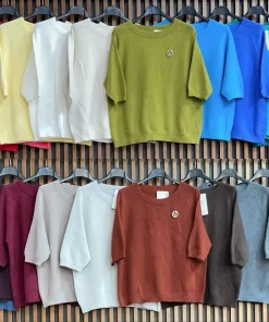 Swetry Damskie WŁOSKA,Size uni,paczka 6szt, mix kolor