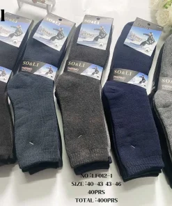 Skarpety MĘSKIE,size 40-46,paczka 40szt ,mix kolor