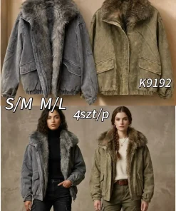Kurtki Damskie ,size s/m-m/l,paczka 4szt,1kolor
