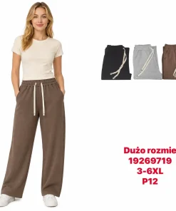 Spodnie Damskie,Size 3xl-6xl,paczka 12szt, mix kolor