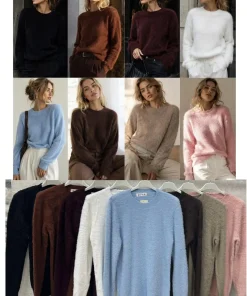 Swetry Damskie,size uni,Paczka 6szt ,mix kolor