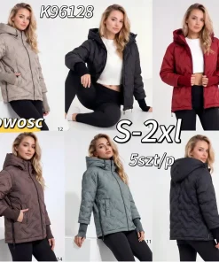 Kurtki Damskie ,size s-2xl,paczka 5szt ,1kolor
