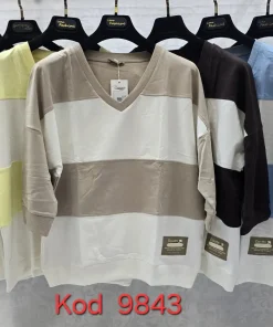 Bluzy Damskie,size uni,paczka 12szt,mix kolor