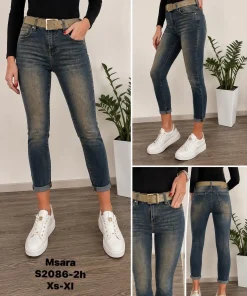 Jeansy Damskie, size xs-xl,Paczka 12szt, 1 kolor
