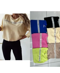 Bluzy Damskie, size uni,Paczka 20szt ,mix kolor