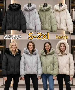 Kurtki damskie,Size s-2xl,paczka 5szt, 1 kolor