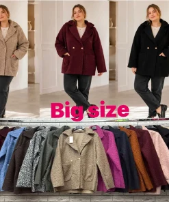 Kurtki , size Uni, paczka 6szt, mix kolor
