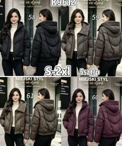 Kurtki damskie,size s-2xl,paczka 5szt,1kolor