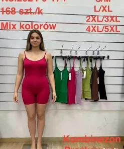 Kombinezony Damskie,size s/m-4xl/5xl,paczka 12szt, mix kolor