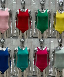 Body Damskie WŁOSKA,Size uni,paczka 6szt, mix kolor