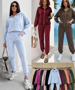 Komplety damskie WŁOSKA,Size uni ,paczka 6 szt mix kolor