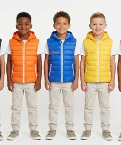 Kamizelki DZIECIĘCA,size 5-8lat,paczka 12szt, mix kolor