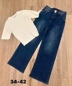 Jeansy Damskie,size 34-42,paczka 10szt, 1 kolor