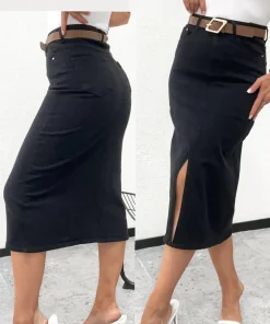 Spódnica długa Damskie,size xs-xl,paczka 12szt, 1 kolor
