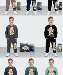 Komplety DZIECIĘCA,size 3-10lat,paczka 5szt, 1 kolor