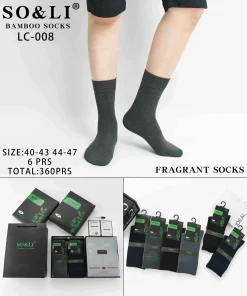Skarpety MĘSKIE, size 40-47,Paczka 36szt ,mix kolor
