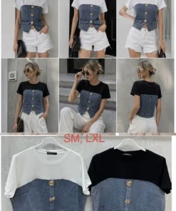 Bluzki Damskie,Size s/m-l/xl,paczka 12szt, mix kolor