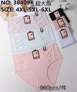 Majtki Damskie,size 4xl-6xl,Paczka 24szt,mix kolor