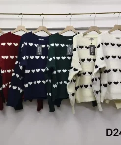 Swetry damskie ,size uni,Paczka 10szt, mix kolor
