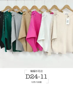 Swetry damskie,size uni,Paczka 10szt ,mix kolor