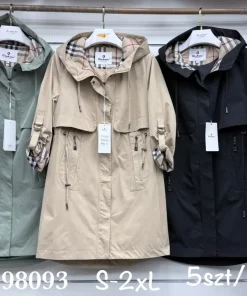 Kurtki DAMSKA,size s-2xl,paczka 5szt, 1kolor