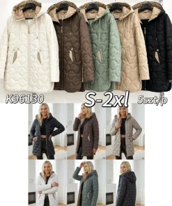 Kurtki damskie,Size s-2xl,paczka 5szt, 1 kolor