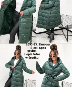 Kurtki Damskie,size s-2xl,paczka 5szt, 1 kolor