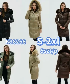 Kurtki Damskie,size s-2xl,Paczka 5szt ,1kolor