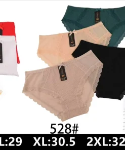 Majtki Damskie,size l-2xl,paczka 24szt,mix kolor