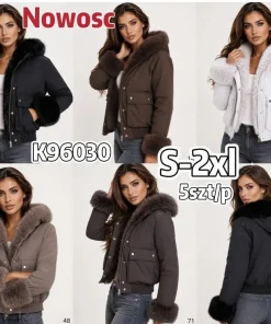 Kurtki damskie,size s-2xl,paczka 5szt,1kolor