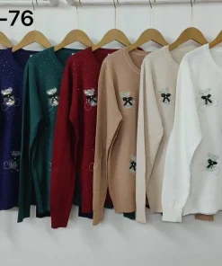 Swetry damskie,size uni,Paczka 10szt ,mix kolor