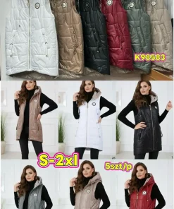Kamizelki damskie,Size s-2xl,paczka 5szt, 1 kolor