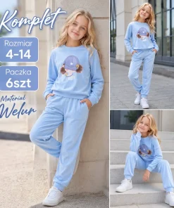 Komplety DZIECIĘCA,size 4-14lat,Paczka 6szt ,1kolor