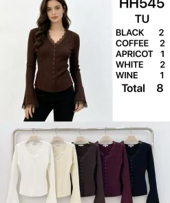 Swetry Damskie,Size uni,paczka 8szt, mix kolor