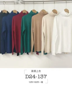 Swetry damskie ,size uni,Paczka 10szt, mix kolor