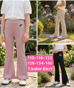 Legginsy DZIECIĘCA,size 110-140,Paczka 6szt ,1kolor