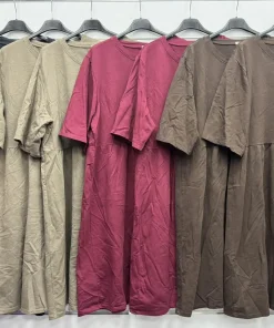 Sukienki damskie WŁOSKA,Size uni ,paczka 6 szt mix kolor