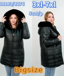Kurtki Damskie,size 3-7xl,Paczka 5szt ,1kolor