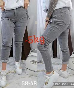 Jeansy Damskie,size 38-48,Paczka 10szt ,1kolor