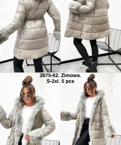 Kurtki Damskie,size s-2xl,paczka 5szt, 1 kolor