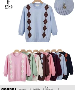 Swetry Damskie, size uni,Paczka 10szt ,mix kolor